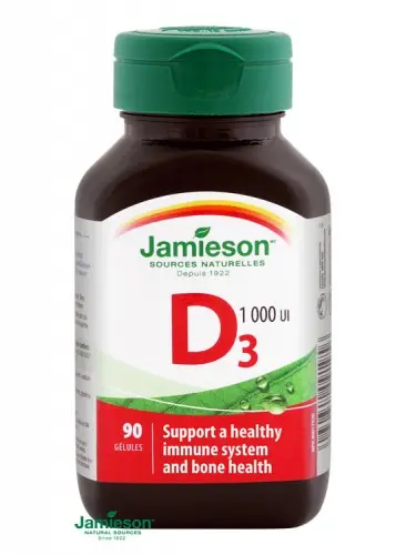 5379_JAMIESON VITAMIN D3 1000 IU 90 KAPSLI